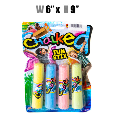 Toys $2.59 - Chalked Fun Stix, 4 Pc