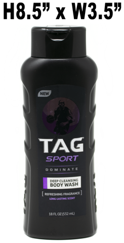 Tag Sport Body Wash - Dominate, 18 oz