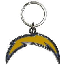 NFL Chrome Keychains - San Diego Chargers