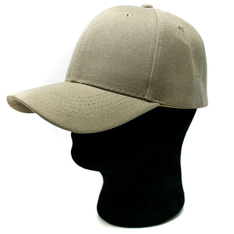 Baseball Cap - Solid Khaki