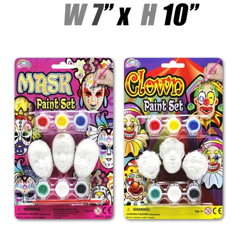 Toys $1.99 - Plaster Mask & Clown Paint Set