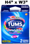 Tums - Chewy Bites Mixed Berry, 2 Tablets