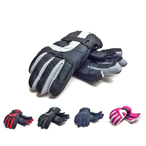 #4538 Children's Ski Gloves, Assorted - O/S