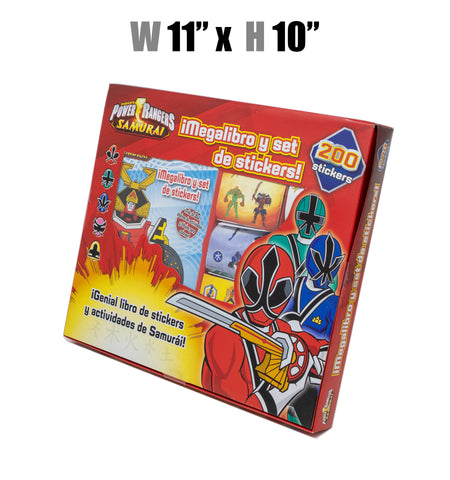 Toys $2.99 - Power Rangers Samurai Stickers (Spanish)