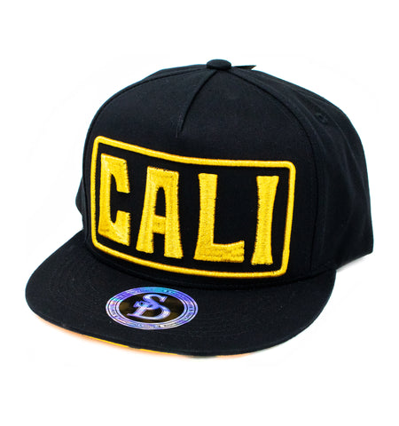 Snapback Cap Cali Gold, Black