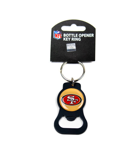 NFL Bottle Opener Key Ring - San Francisco 49ers