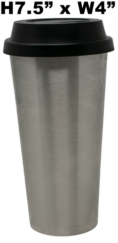 Insulated Tumbler Cup - Screw-On Lid