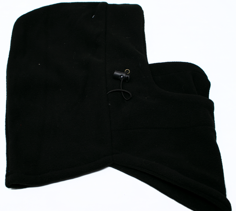 Fleece Face Mask, Black (#3532BK)