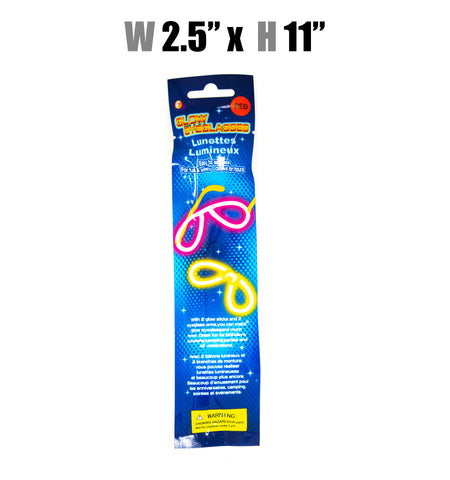 Toys $1.99 - Glow Eyeglasses 8"