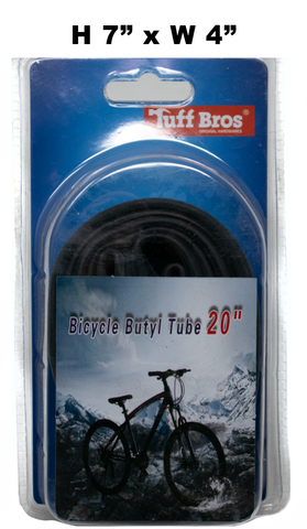 Tuff Bros Bicycle Tube - 20", 1.75 - 2.25