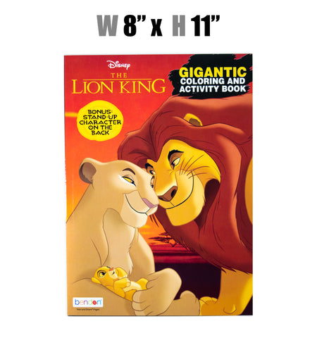 Stationery - Lion King Gigantic Coloring & Activity Book, 192 Pgs