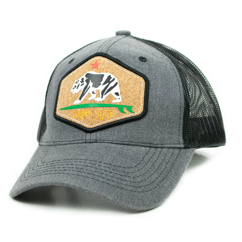 Baseball Cap - Golden State Trucker, Dark Grey