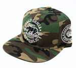 Snapback Cap -  California Republic Golden State, Camo