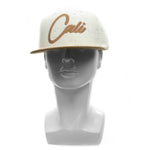 Snapback Cap - Cali Confetti, Tan