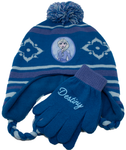 Frozen II - Elsa, Destiny Awaits Peruvian Hat & Glove Set