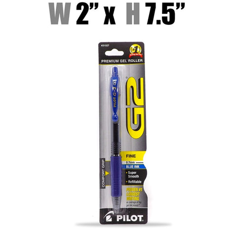 Stationery - G2 Pilot Gel Pens - Blue