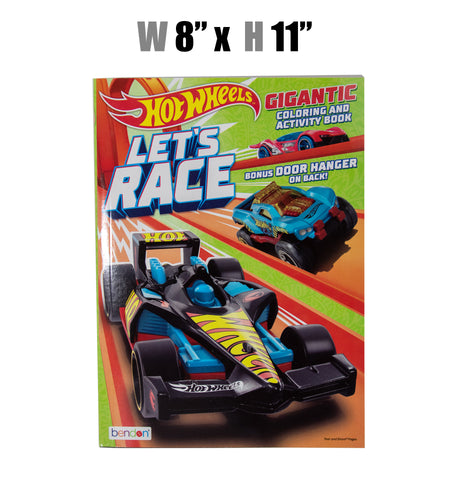 Stationery - Hot Wheels Gigantic Coloring & Activity Book, 192 Pgs