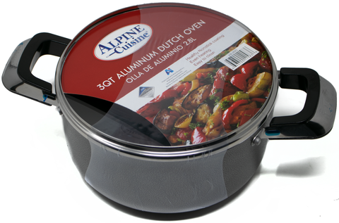 Alpine Cuisine - 3 Qt Aluminum Dutch Oven