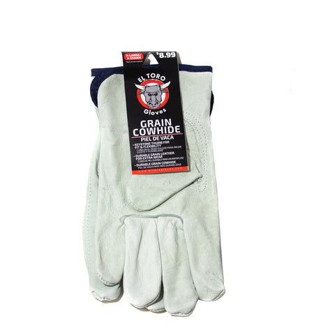 El Toro Gloves - Grain Cowhide Leather XL