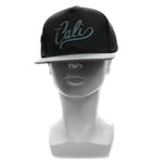 Snapback Cap - Cali Home, Black w/Grey Brim