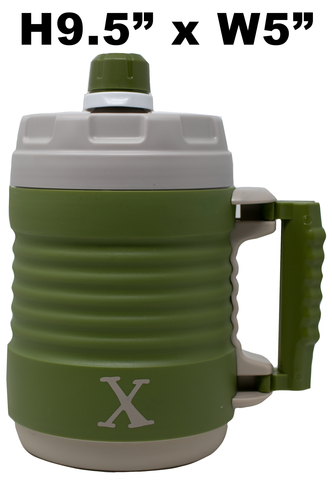 Insulated Water Jug 38oz, Green