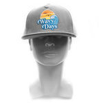 Snapback Cap - Wavy Days, Grey