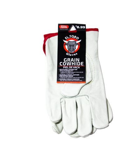 El Toro Gloves - Grain Cowhide Leather SM