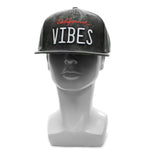 Snapback Cap - California Vibes, Faded Black