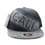 Snapback Black Cali Fuzzy Bill Black