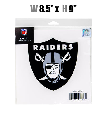 NFL Decal Peel & Stick Vinyl - Raiders