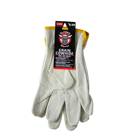 El Toro Gloves - Grain Cowhide Leather XXL
