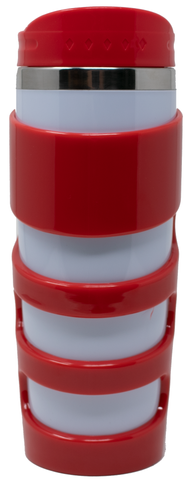 Double Wall Tumbler 16oz, Red
