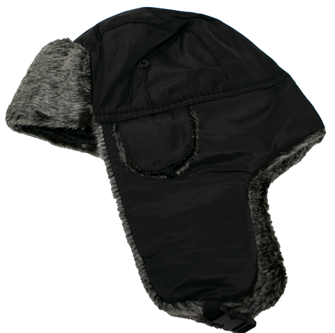 #3578 Trooper Hat - Nylon, Black