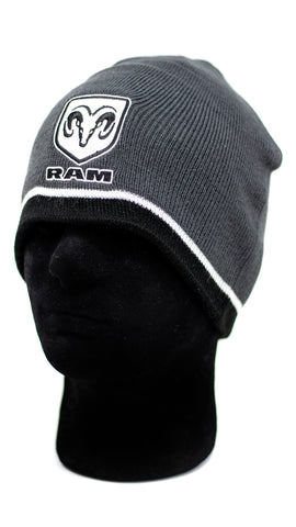 Ram Logo, Dark Grey Beanie