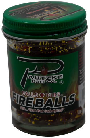 Fire Balls - Red Glitter