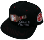 Snapback Cap California Cold & Fresh, Black