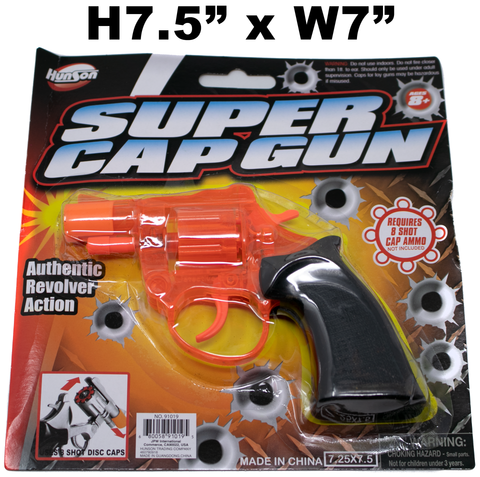 Toys $1.99 - Super Cap Gun Transparent Orange