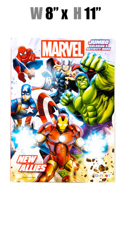 Stationery - Marvel Jumbo Coloring and Activity Books