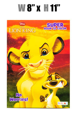 Stationery - Disney Lion King Coloring Book