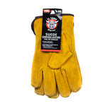El Toro Gloves - Suede Cowhide Leather LG
