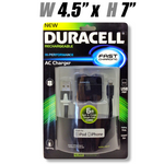 #PRO173 Duracell Fast Charging AC Charger Made for iPod/iPhone, 6ft Sync & Charge Tangle-Free Cord
