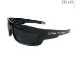 SP #H01CR BLACK Cali Collection Sunglasses