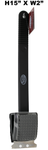 Alpine Cuisine - 3 in 1 BBQ Brush SS wire 15x3 with PP Handle