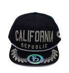 Snapback Cap Captain Black California Republic