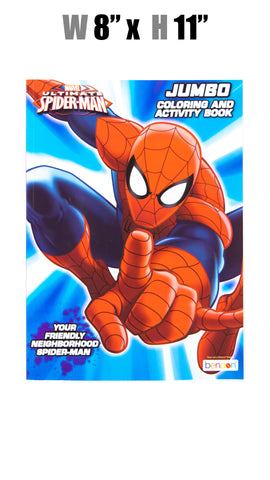 Stationery - Ultimate Spiderman Jumbo Coloring and Activity Book