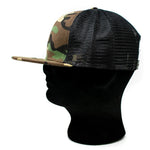 Snapback Cap Trucker, Green Camo