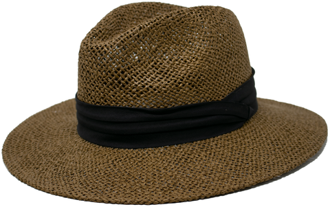 Oldstone - Straw Cowboy - Brown w/ Black Band