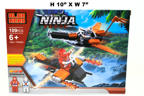 Toys $5.99 - Blok Head Ninja Squad