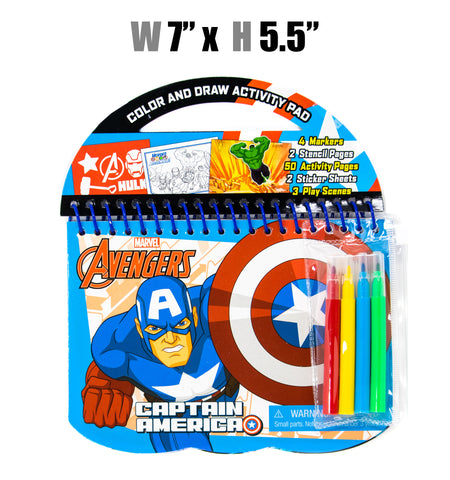 Toys $2.99 - Marvel Avengers Color and Draw Activity Pad