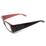 Doc Salter's Readers -EMCP Ladies Electro Multi Color Plating,  Asst Colors - 1.25